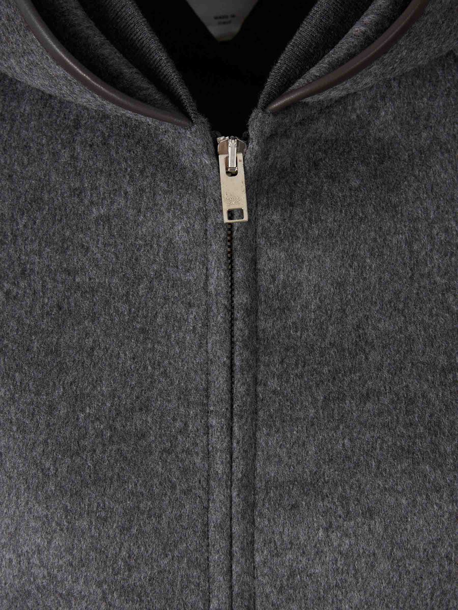Bottega Veneta Short Hooded Coat
