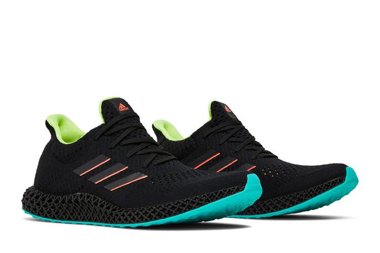 adidas Futurecraft 4D Black Neon