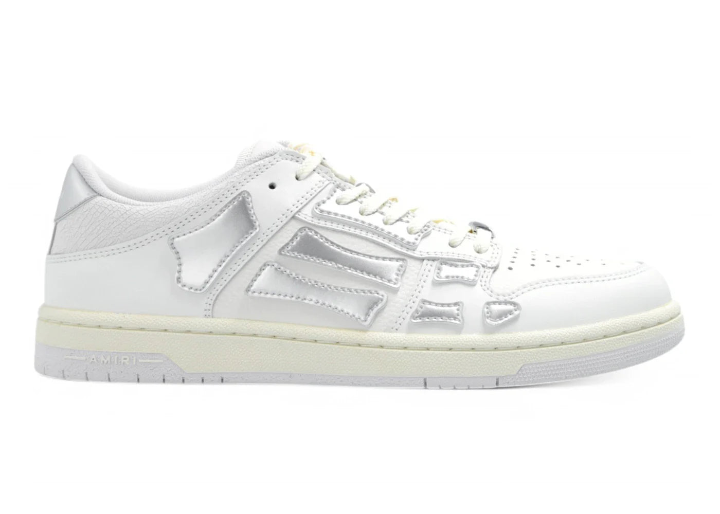 Amiri Skel Top Low White Silver (Women'S)