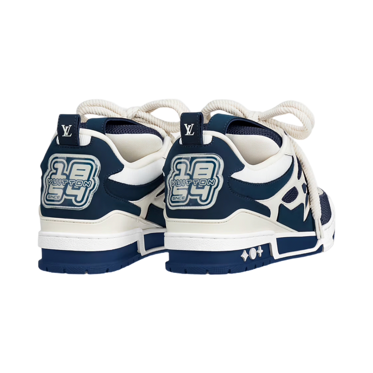 Louis Vuitton Navy Marine LV Skate Trainers