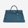 Hermès Kelly 50 Voyage - Bleu Cobalt