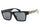 Versace Square Sunglasses Black/Dark Grey