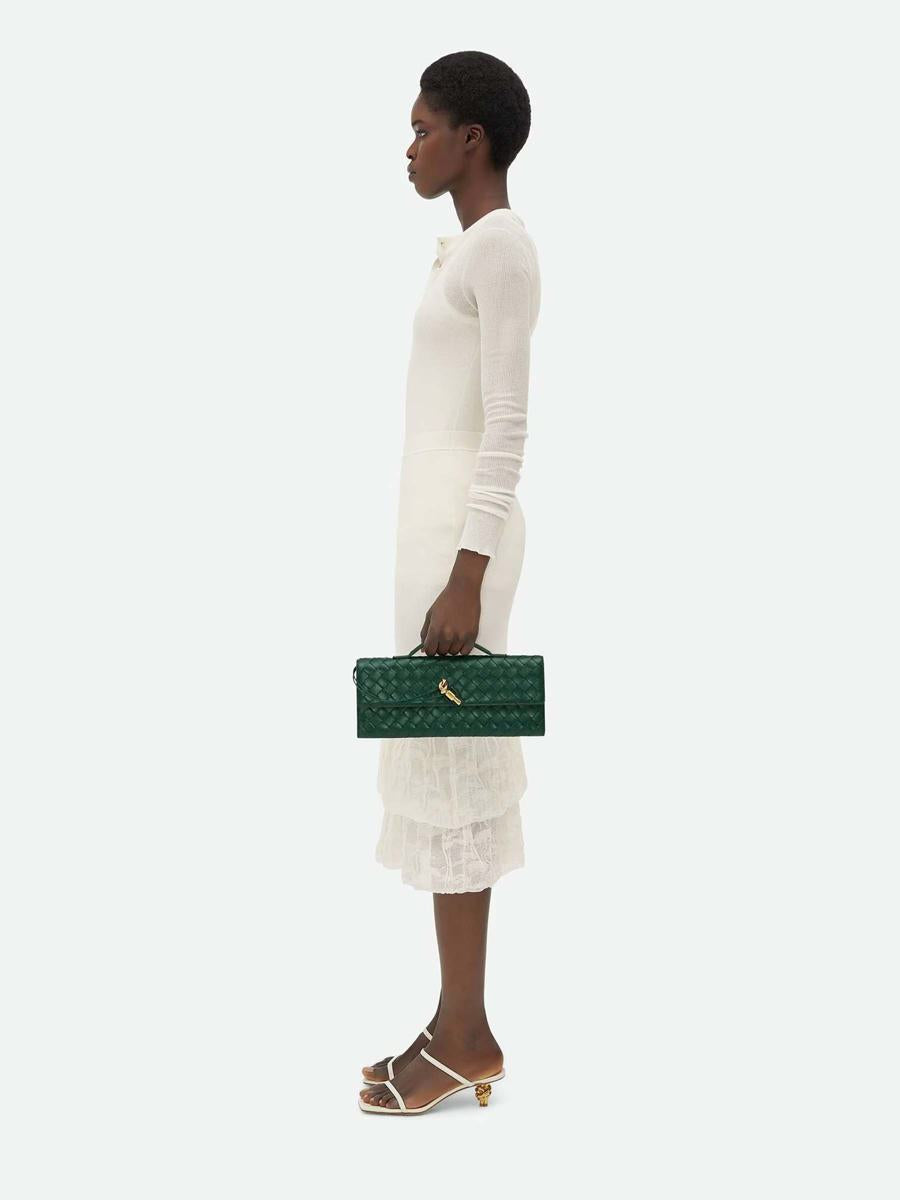 Bottega Veneta Andiamo Clutch Bag