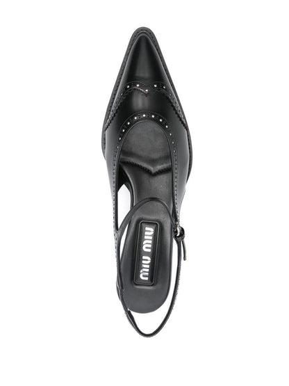Miu Miu 35Mm Slingback Pumps