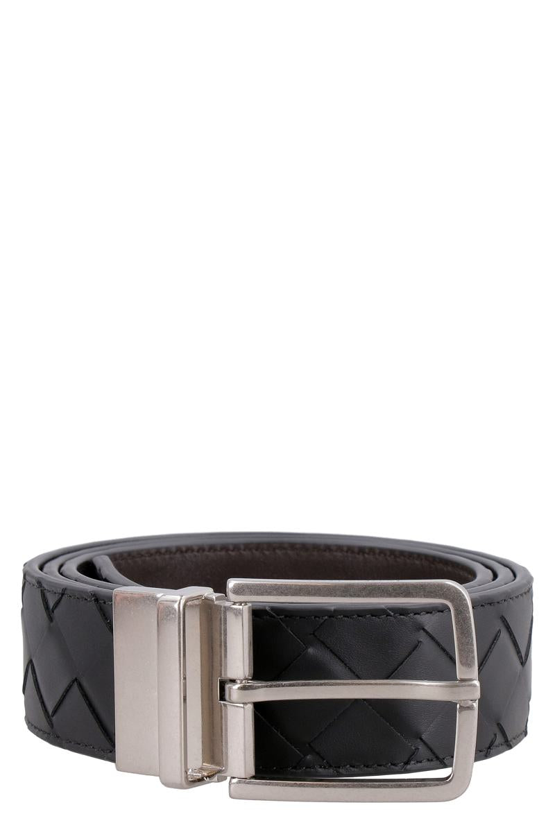 Bottega Veneta Reversible Leather Belt