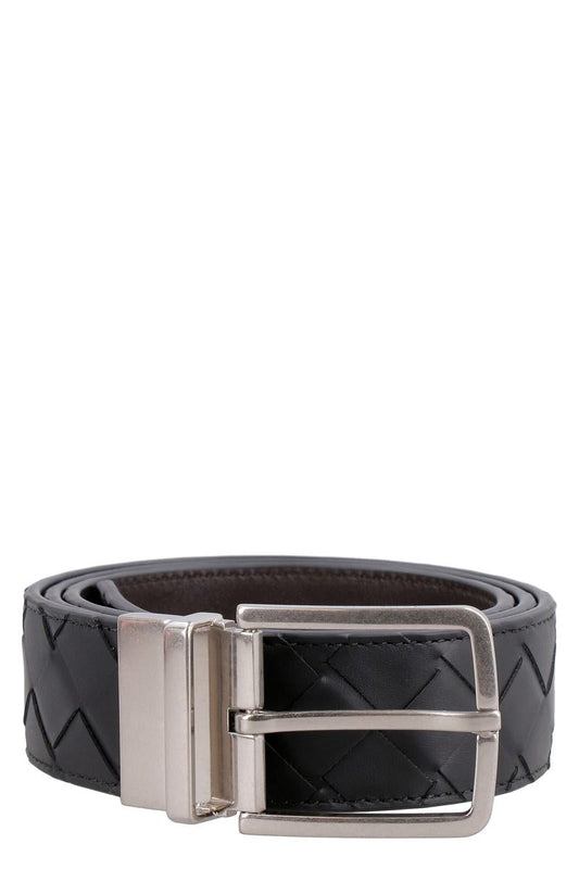 Bottega Veneta Reversible Leather Belt