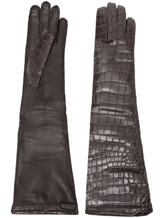 Miu Miu Leather Gloves