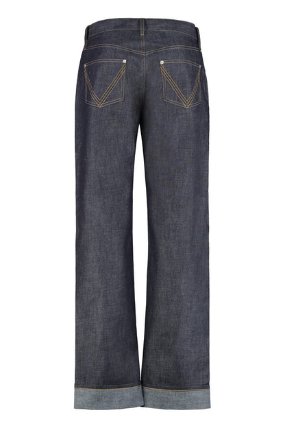 Bottega Veneta 5-Pocket Straight-Leg Jeans