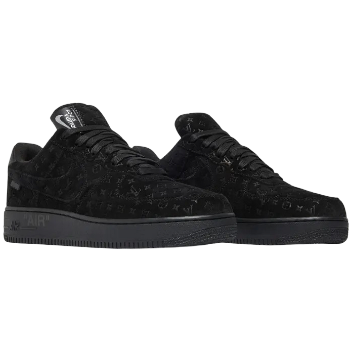 Louis Vuitton x Air Force 1 Low 'Triple Black' - US9