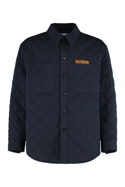 Bottega Veneta Quilted Cotton Overshirt