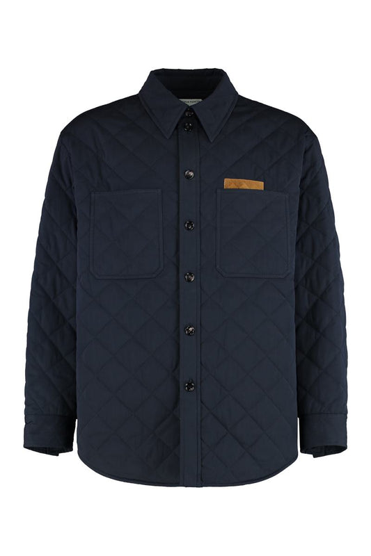 Bottega Veneta Quilted Cotton Overshirt
