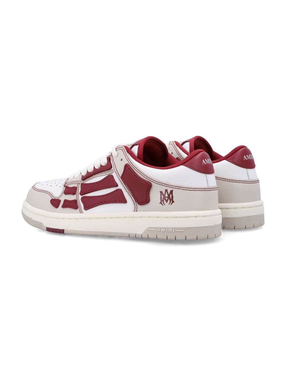 Amiri Varsity Skel Top Low Woman'S Sneakers