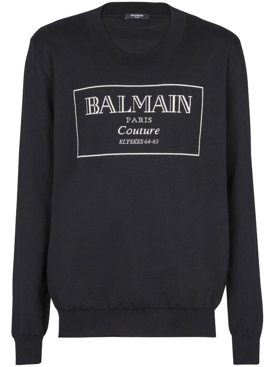 Balmain Couture Label Sweater