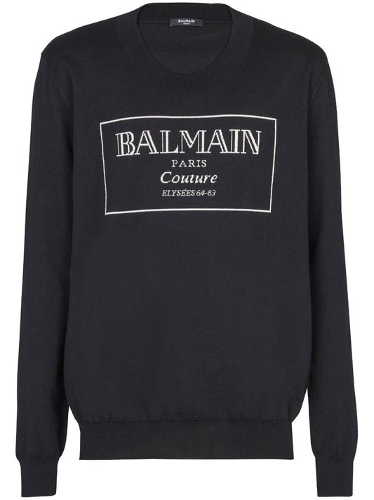 Balmain Couture Label Sweater
