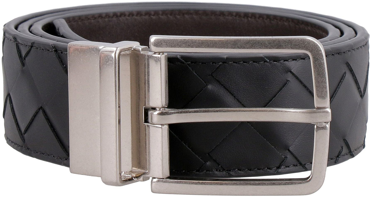 Bottega Veneta Reversible Leather Belt