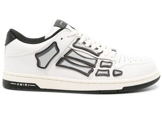Amiri Skel Low Top White Black