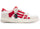 Amiri Skel Top Low White Red Chenille