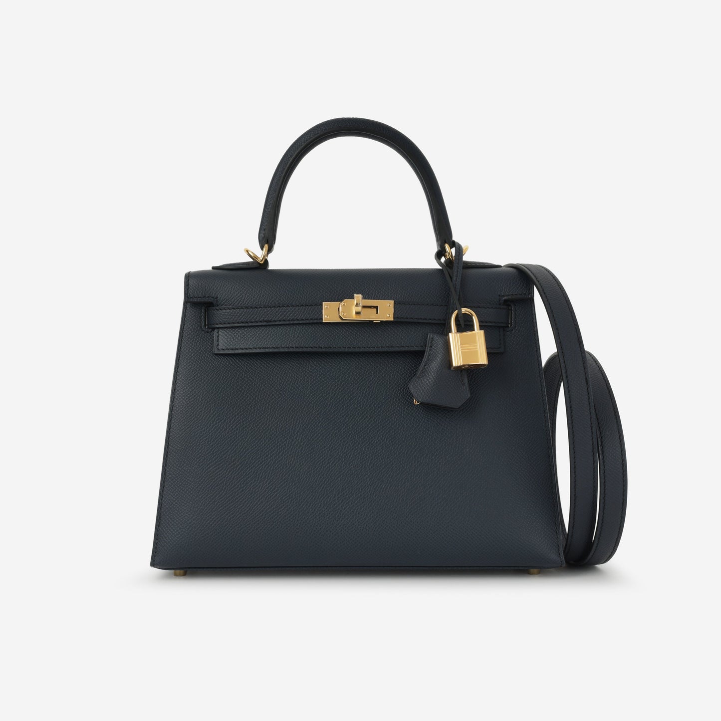 Hermès Kelly 25 - Bleu Indigo Epsom | Gold Hardware