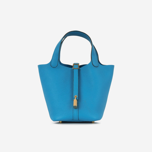 Hermès Picotin 18 - Bleu Zanzibar
