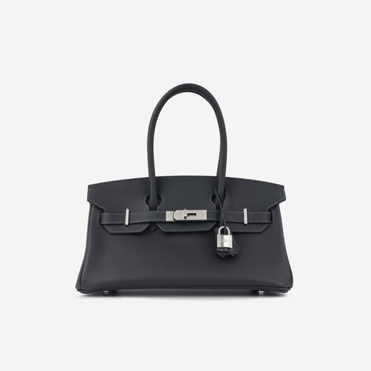 Hermès Shoulder Birkin 29 - Caban Evercolor | Palladium Hardware