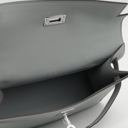 Hermès Kelly Pochette - Gris Pantin Swift | Palladium Hardware