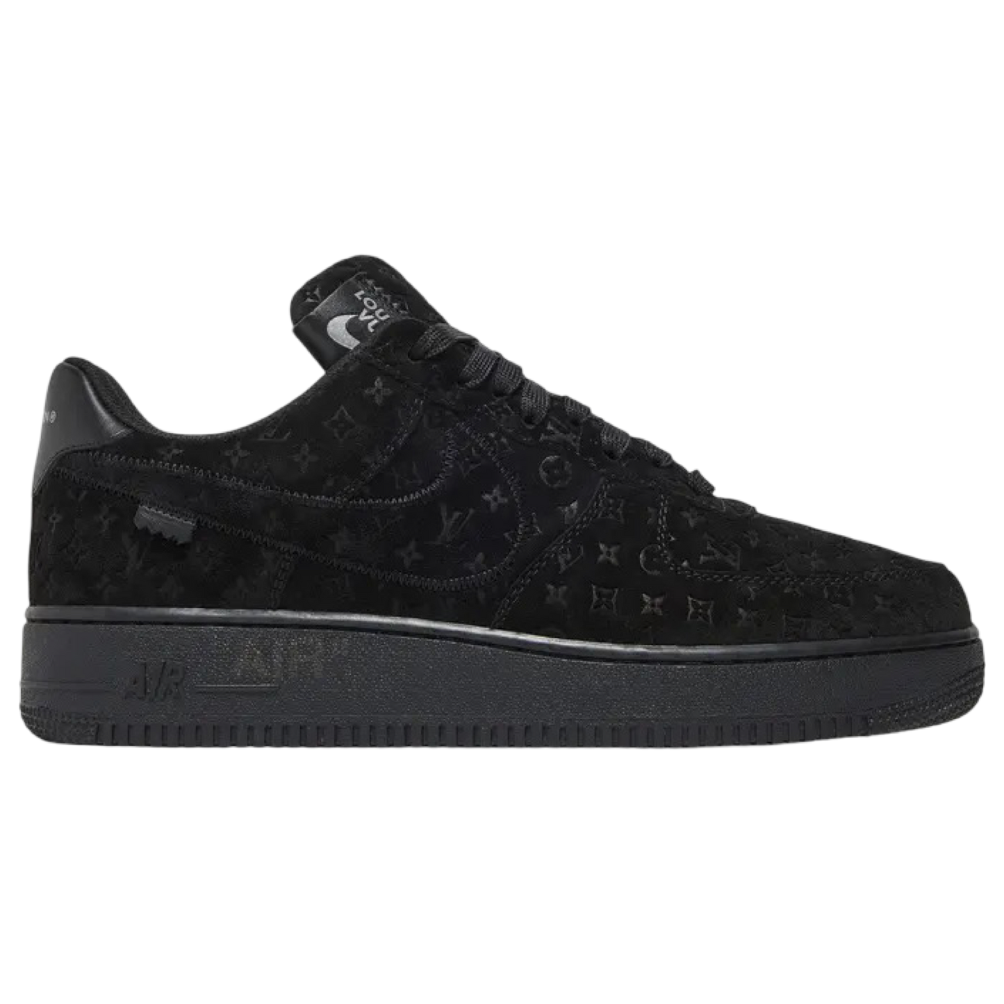 Louis Vuitton x Air Force 1 Low 'Triple Black' - US9