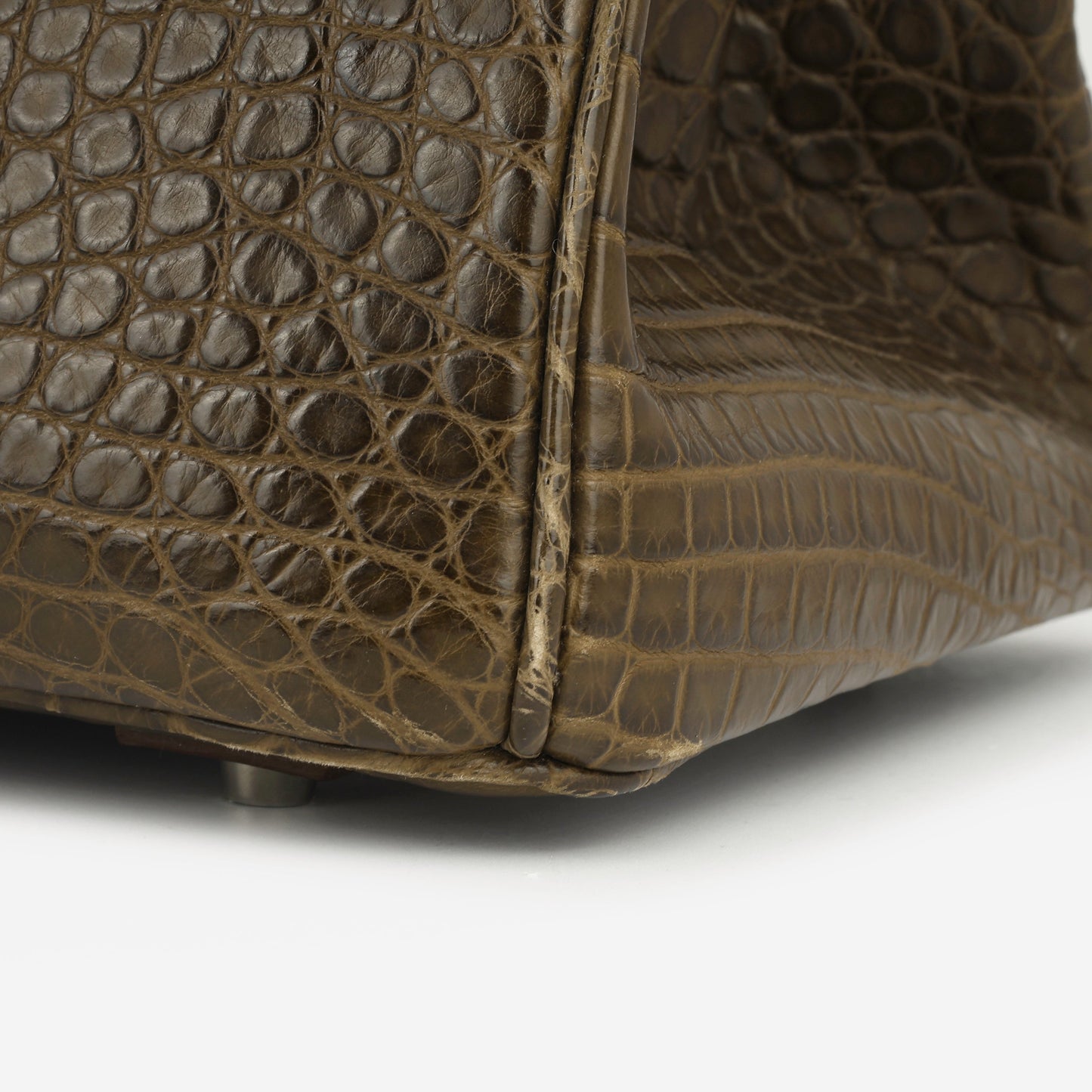 Hermès Birkin 40 - Gris Elephant Alligator Mississippiensis | Palladium Hardware