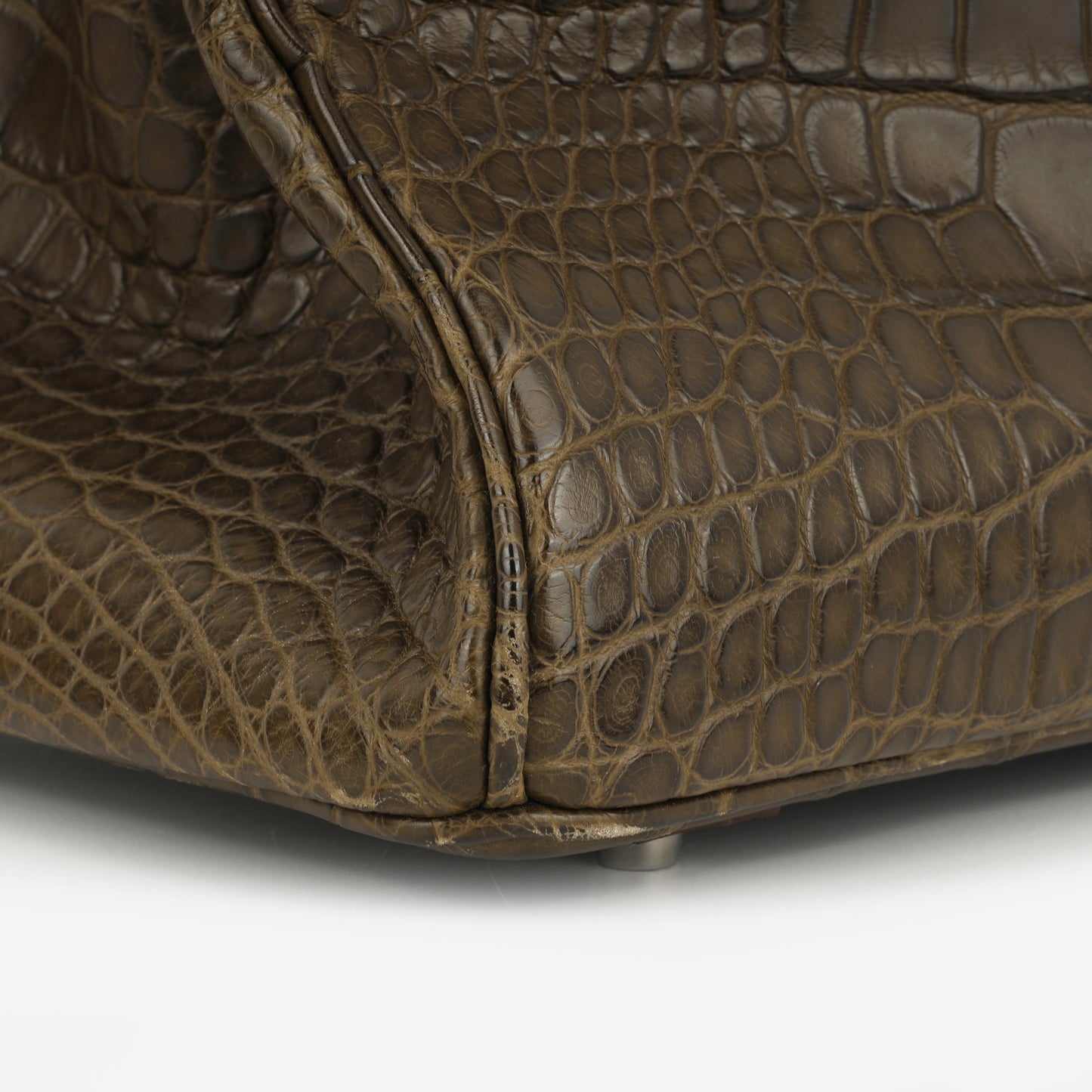 Hermès Birkin 40 - Gris Elephant Alligator Mississippiensis | Palladium Hardware