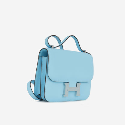 Hermès Constance 18 - Celeste Epsom | Palladium Hardware