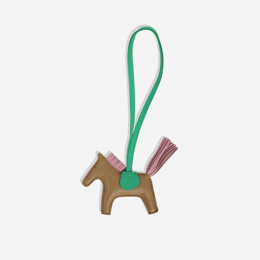 Hermès Rodeo PM - Biscuit / Menthe / Mauve Sylvestre