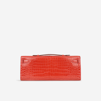 Hermès Kelly Cut - Bougainvillier Crocodile