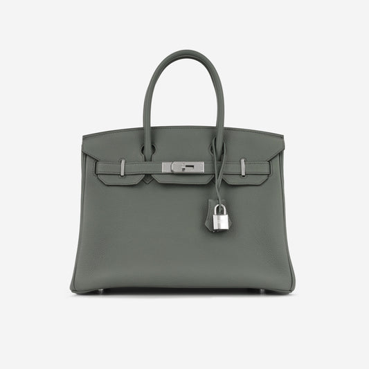 Hermès Birkin 30 - Vert Amande Togo | Palladium Hardware