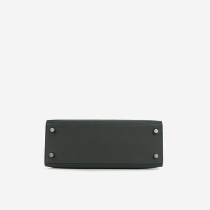 Hermès Kelly 25 - Vert Mangrove Epsom | Palladium Hardware