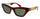 Versace Cateye Sunglasses Transparent Red/Green