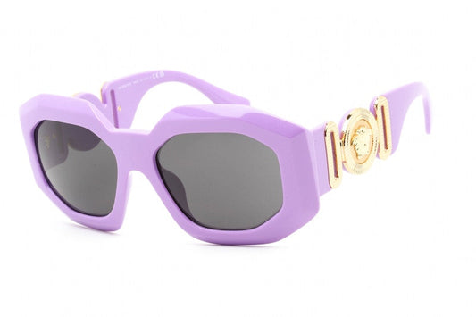 Versace Maxi Medusa Biggie Squared Sunglasses Purple