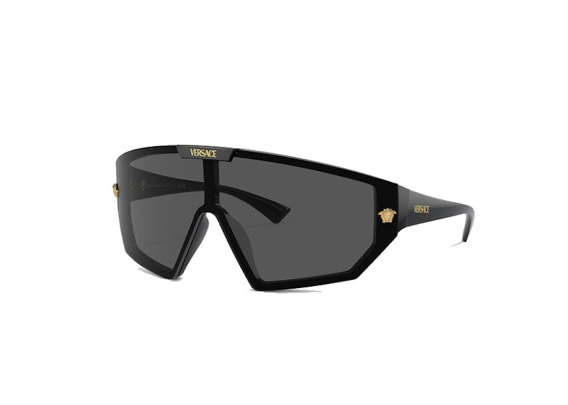 Versace Maxi Medusa Horizon Sgh Sunglasses Black