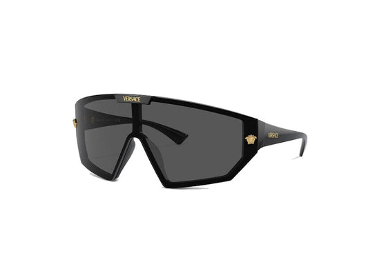 Versace Maxi Medusa Horizon Sgh Sunglasses Black