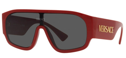 Versace Shield Sunglasses Red