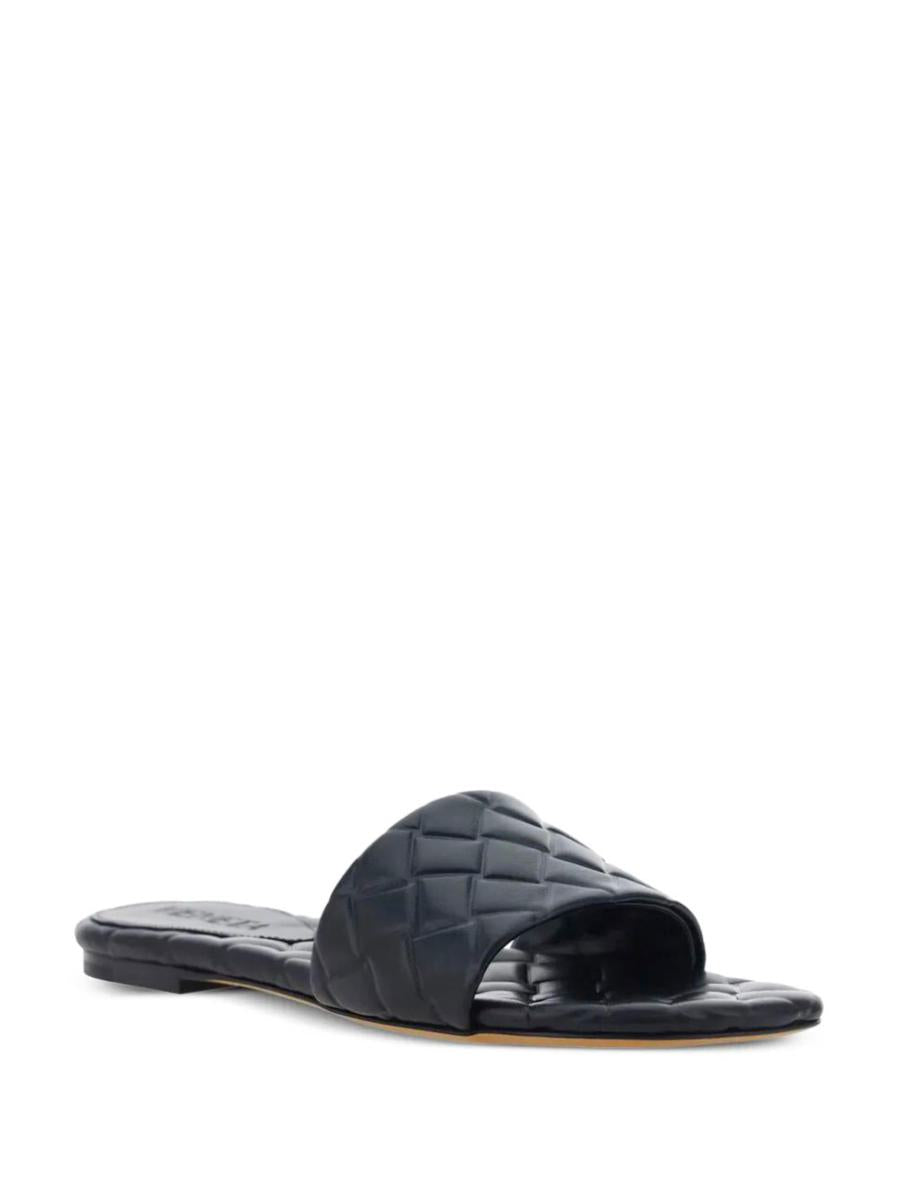 Bottega Veneta Braided Pattern Amy Flat Mule Shoes