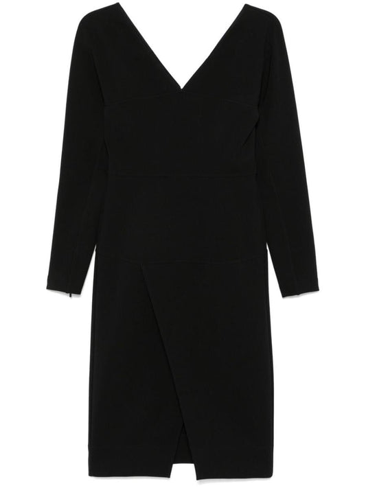 Fendi Midi Techno Jersey Dress Clothing