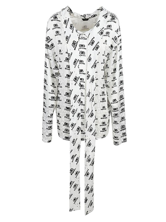 Balenciaga Printed Blouse