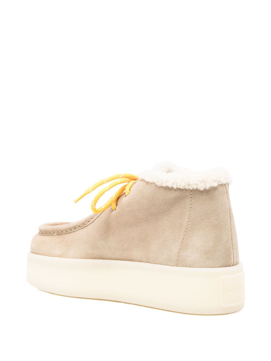 Miu Miu 45Mm Suede Boots