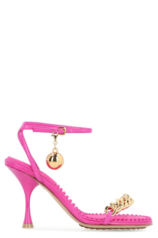 Bottega Veneta Dot Heeled Sandals